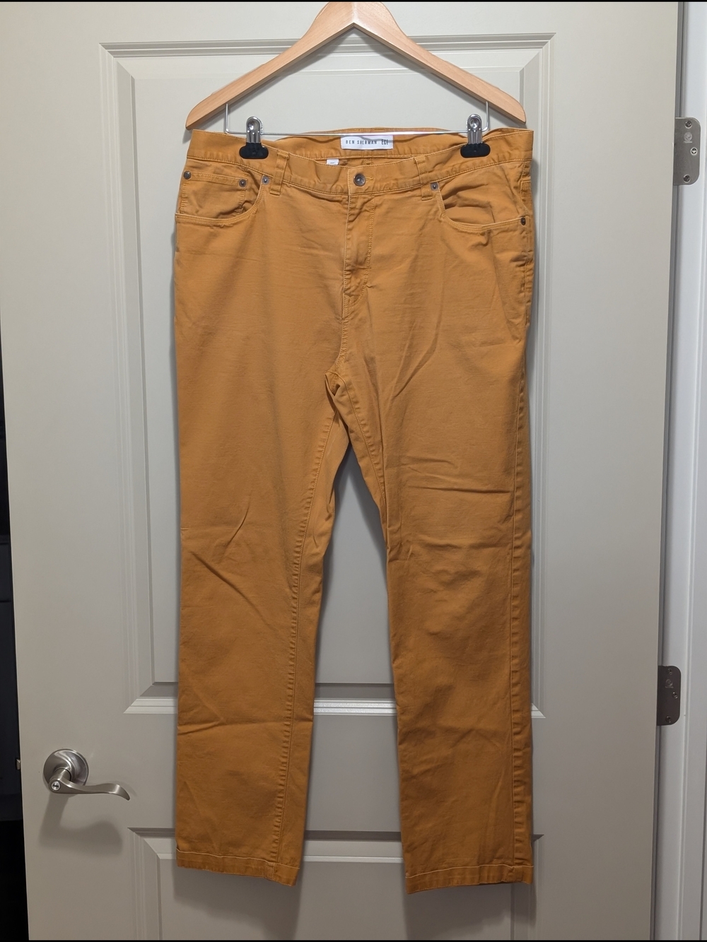 Ben Sherman Mustard Yellow Chino Pants